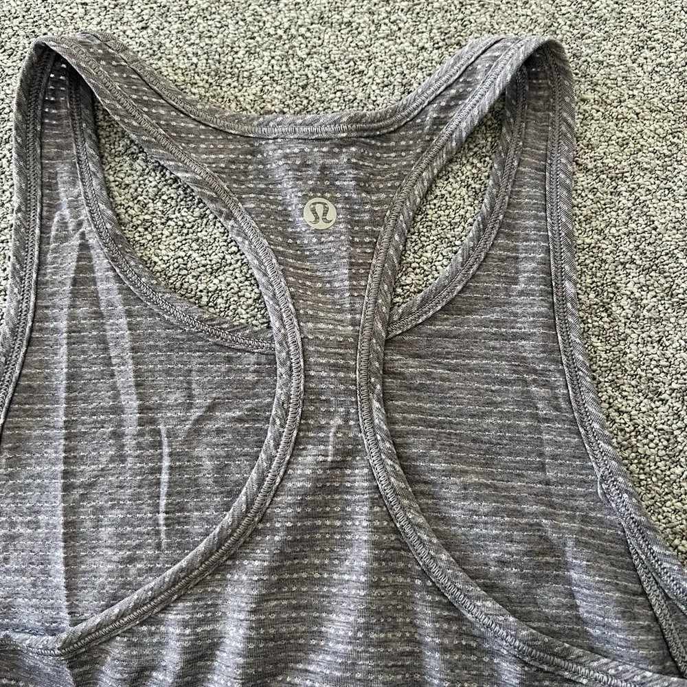 Lululemon Long Distance Tank Heathered Boysenberry Size 4